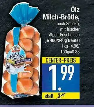 E-Center ölz Milch-brötle Angebot