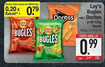 E-Center Lay's Bugles Oder Doritos Angebot