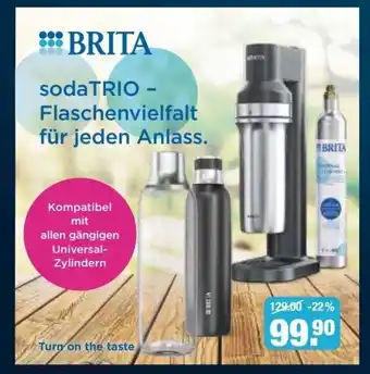 V Markt BRITA soda TRIO - Flaschenvielfalt für jeden Anlass. Angebot