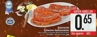 E-Center Bayerische Schweine-nackensteaks Angebot