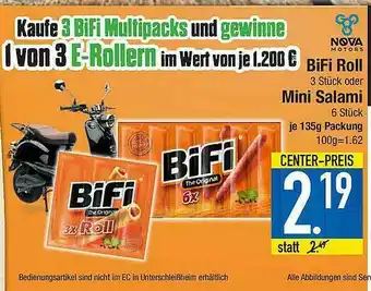 E-Center Bifi Roll Oder Mini Salami Angebot