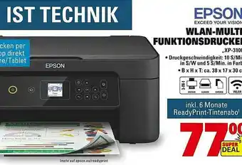 Edeka Epson Wlan-multifunktionsdrucker Angebot