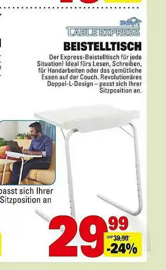 Edeka Table Express Beistelltisch Angebot