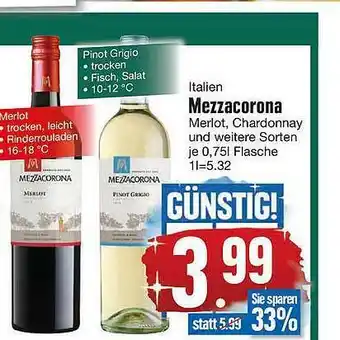 Edeka Mezza Corona Angebot