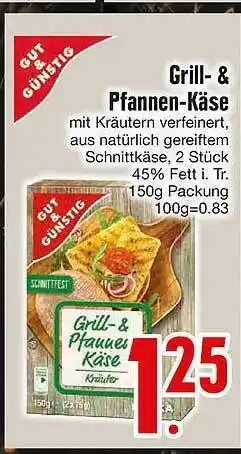 Edeka Grill- & Pfannen-käse Angebot