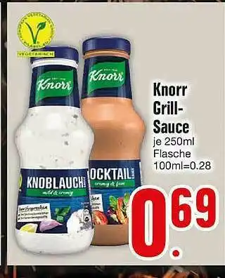 Edeka Knorr Grill-sauce Angebot