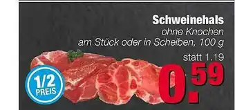 Edeka Scherer Schweinehals Angebot