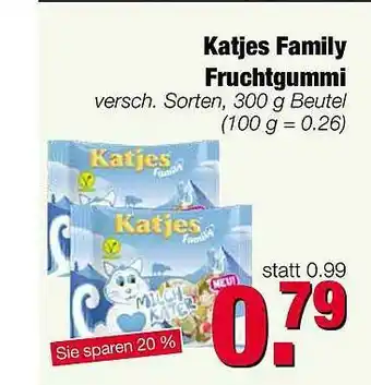 Edeka Scherer Katjes Family Fruchtgummi Angebot
