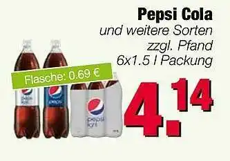 Edeka Scherer Pepsi Cola Angebot