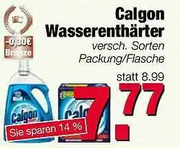 Edeka Scherer Calgon Wasserenthärter Angebot