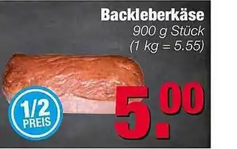 Edeka Scherer Backleberkäse Angebot