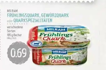 Edeka Struve Milram Frühlingsquark, Gewürzquark Oder Quarkspezialitäten Angebot