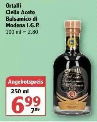 Globus Ortalli Clelia Aceto Balsamico Di Moden I.g.p. Angebot