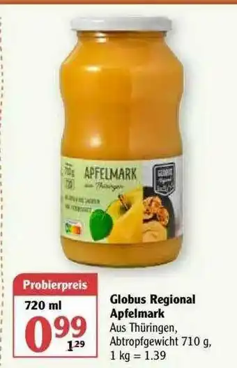 Globus Globus Regional Apfelmark Angebot