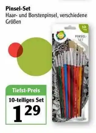 Globus Pinsel-set Angebot