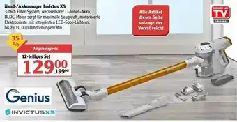 Globus Hand Akkusauger Invectus X5 Angebot