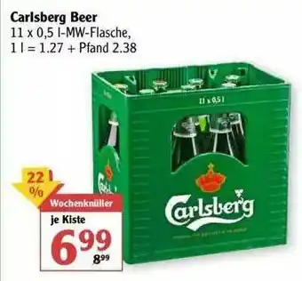 Globus Carlsberg Beer Angebot