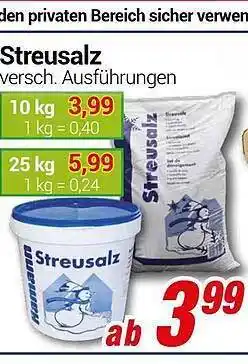 CENTERSHOP Streusalz Angebot