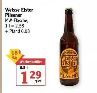 Globus Weisse Elster Pilsener Angebot