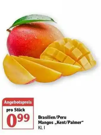 Globus Brasilien-peru Mangos „kent-palmer” Angebot