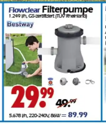 Wreesmann Bestway Flowclear Filterpumpe Angebot