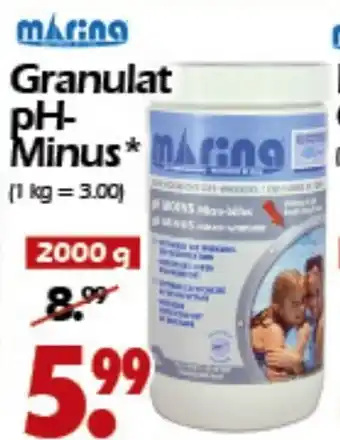 Wreesmann Marina Granulat ph Minus 2000g Angebot