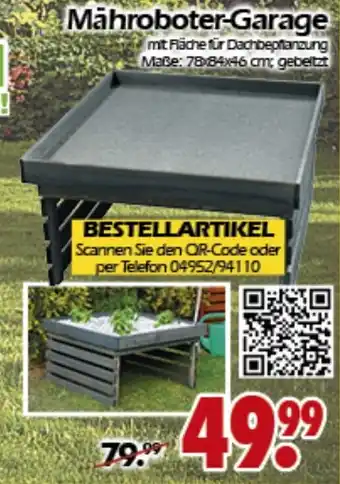 Wreesmann Mähroboter Garage Angebot