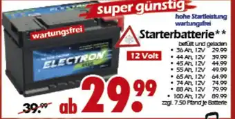 Wreesmann Starterbatterie Angebot