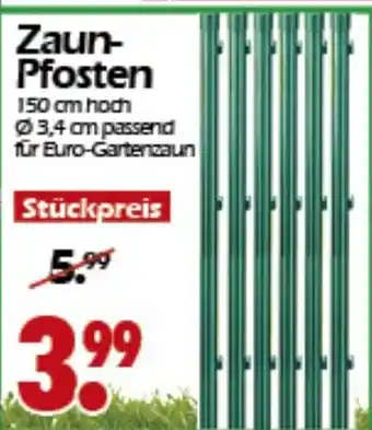 Wreesmann Zaun Pfosten Angebot