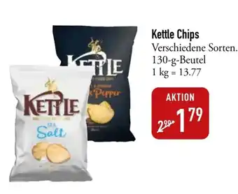 Galeria Markthalle Kettle Chips Verschiedene Sorten. 130-g-Beutel Angebot
