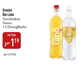 Galeria Markthalle Granini Die Limo 1L Angebot