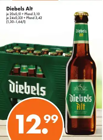 Trink und Spare Diebels Alt 20*500/24*330ml Angebot