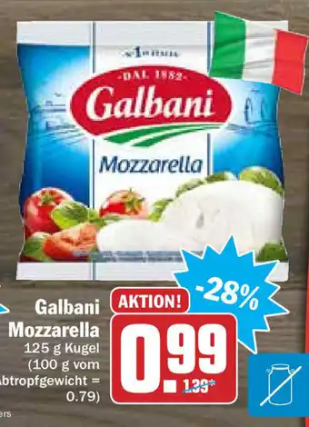 Hit Galbani Mozzarella 125g Angebot