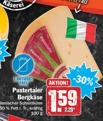 Hit Pustertaler Bergkäse 100g Angebot