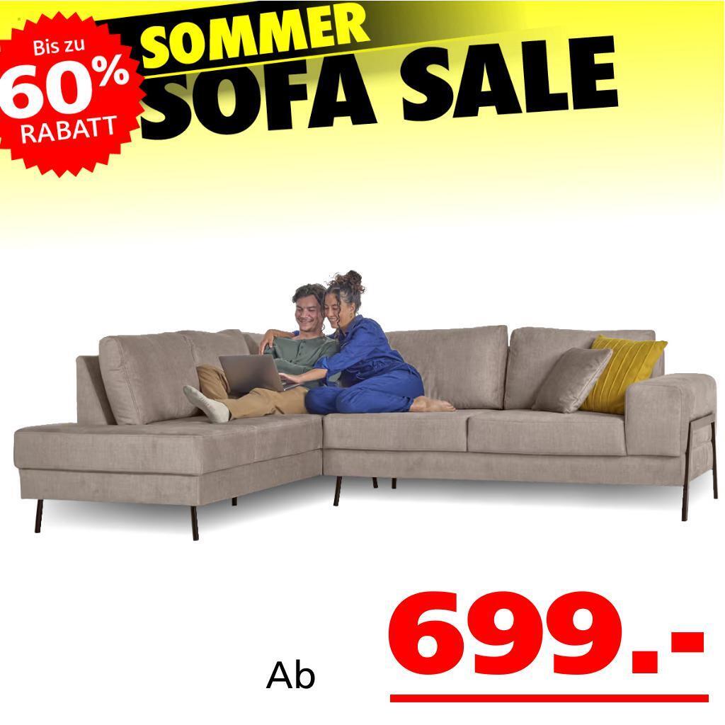 Seats and sofas porto ecksofa Angebot bei Seats and Sofas