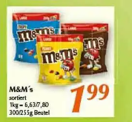 inkoop M&m's Angebot