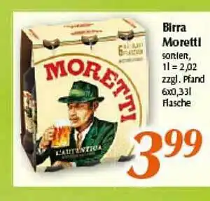 inkoop Birra Moretti Angebot