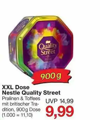 Jawoll Xxl Dose Nestle Quality Street Angebot