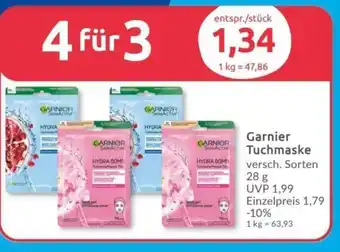 Budni GARNIER SKINACTIVE Tuchmaske Angebot