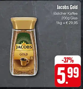 Edeka Jacobs Gold 200g Angebot