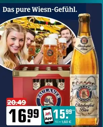 Logo Getränkemarkt PAULANER Angebot