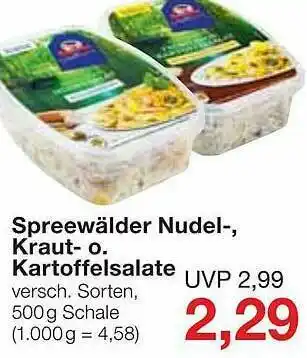 Jawoll Spreewälder Nudel-, Kraut- Oder Kartoffelsalate Angebot