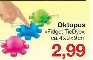 Jawoll Oktopus „fidget Tiedye” Angebot