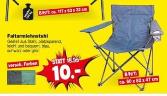 Repo Markt Faltarmlehnstuhl Angebot