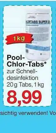 Jawoll Pool-chlor-tabs Angebot