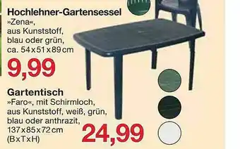 Jawoll Hochlehner-gartensessel Oder Gartentisch „faro” Angebot