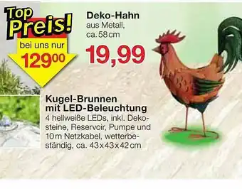 Jawoll Deko-hahn Angebot