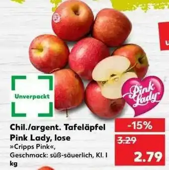 Kaufland Tafeläpfel Pink Lady, Lose Angebot