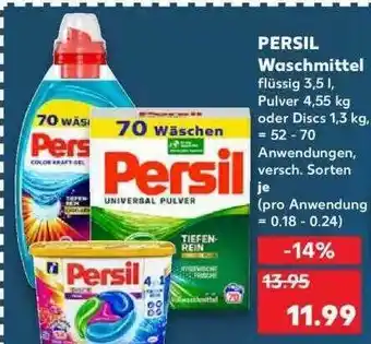 Kaufland Persil Waschmittel Angebot