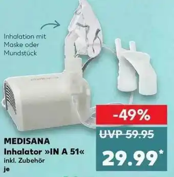 Kaufland Medisana Inhalator „in A 51” Angebot